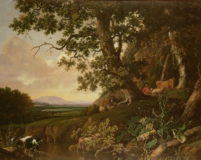 Pastoral Landscape by Abraham Jansz Begeyn